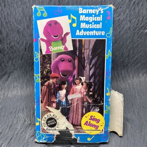 Barney Barneys Magical Musical Adventure Vhs Dessin Anim Pour