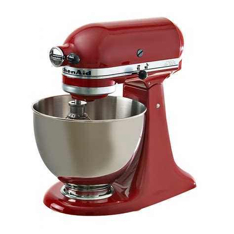 Batidora Pedestal 45qt 300w Rojo Artisan Ksm85pber Kitchenaid