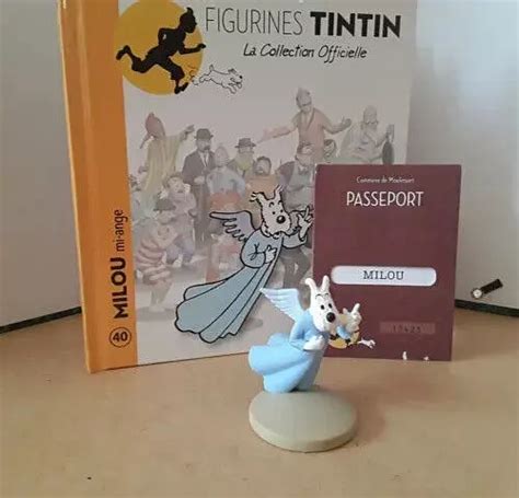 Figurine Tintin Collection Officielle Milou Mi Ange N Eur