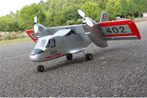 Unique Models Canada Air Cl 84 Dynavert Tilt Wing Vtol Rc Airplane Pnp