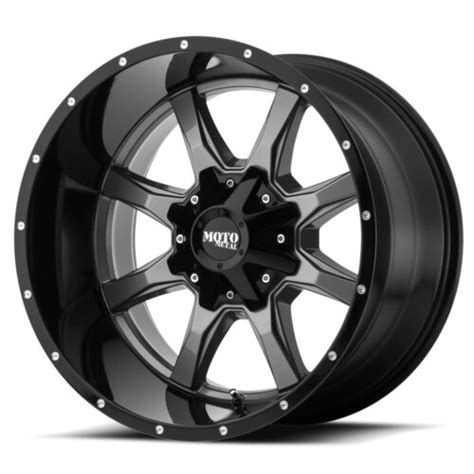 X Grey Rims Moto Metal Lifted Ford F F Truck