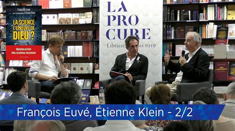 Grande Soir E La Procure Tienne Klein Et Fran Ois Euv Partie