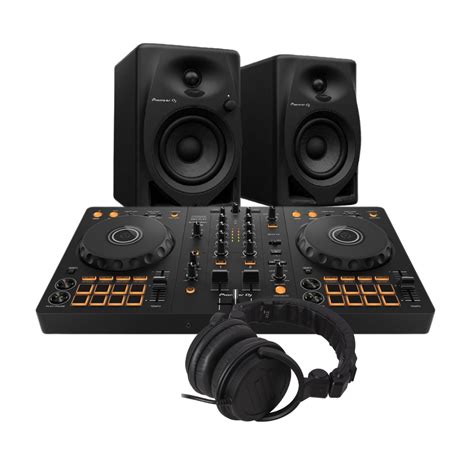 Pioneer Dj Ddj Flx Bundle With Dj Headphones And Pioneer Dj Dm D