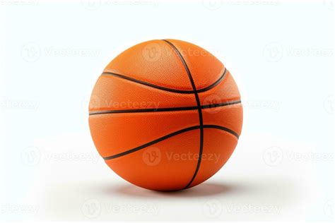 Ai Generated Basketball Isolated on White 33236642 Stock Photo at Vecteezy