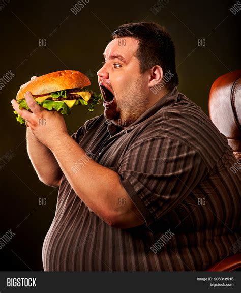 Diet Failure Fat Man Image And Photo Free Trial Bigstock