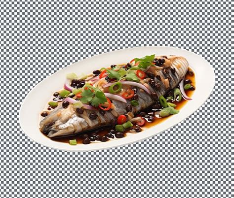 Premium Psd Yummy And Delicious Steamed Fish Isolated On Transparent