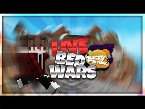 Live Bedwars Luckynetwork Youtube