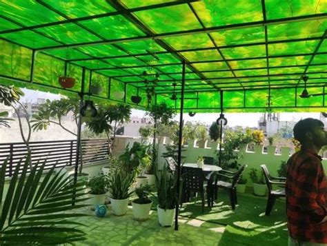 Fiber Glass Sheet Home Terrace Fibre Shed at Rs 120/sq ft in New Delhi | ID: 2848963198091