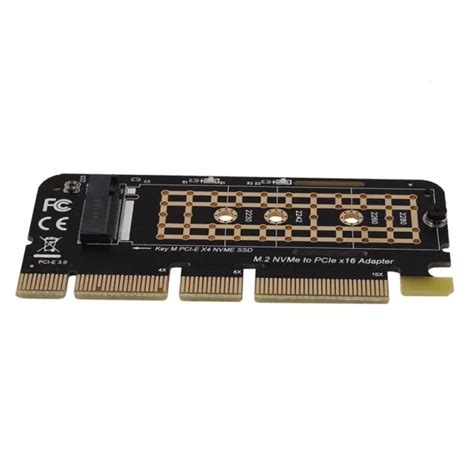 3X M 2 NVME SSD à PCI E X16 Carte de Convertisseur NGFF M Clé M 2 PCIE