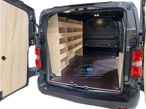 Amenagement Vehicule Utilitaire Habillage Bois Etageres Expert Jumpy