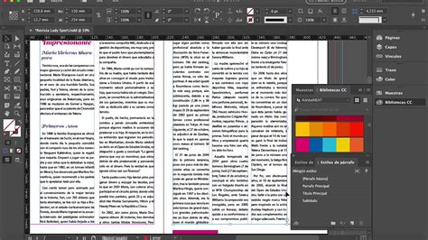 Indesign Configuraci N De Columnas De Texto Youtube