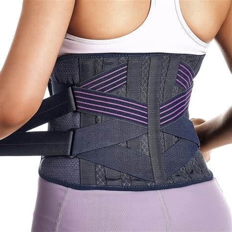 Fitomo Lower Back Support Belt For Women Back Brace For Intant Pain