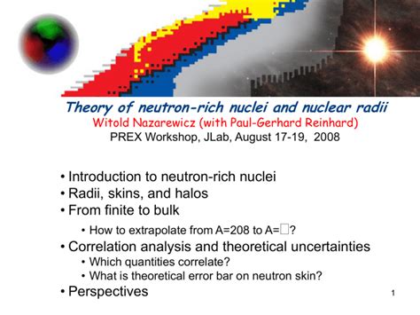 Theory Of Neutron Rich Nuclei And Nuclear Radii