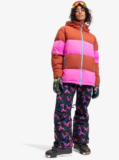 ROWLEY x ROXY Block Puffer - Technical Snow Jacket for Women | Roxy