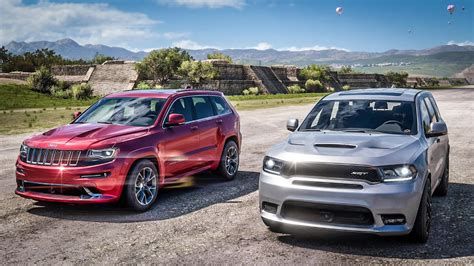 Forza Horizon Drag Race Dodge Durango Srt Vs Jeep Grand Cherokee Srt