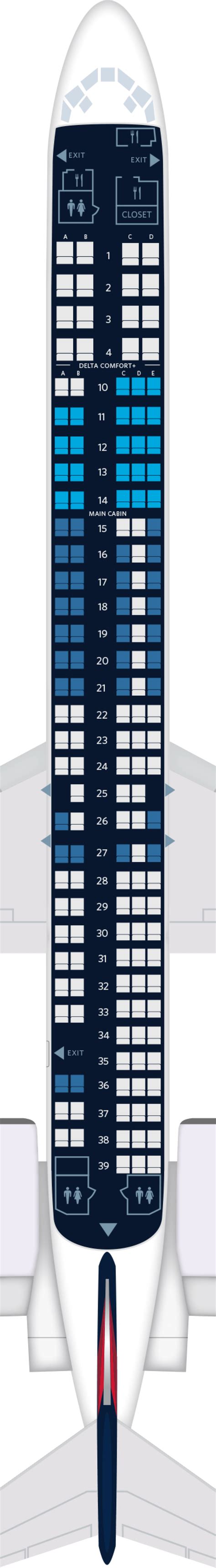 McDonnell Douglas MD 90 Aircraft Seat Maps Specs Amenities Delta