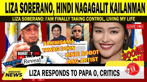 Hala Tumugon Si Liza Soberano Sa Mga Taong Tumatawag Sa Kanya Na