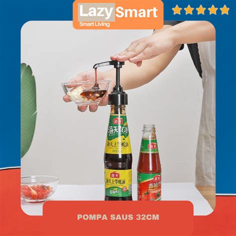 Jual Pompa Saus Botol Sirup Bottle Pump Syrup Pompa Kecap Pump Neck