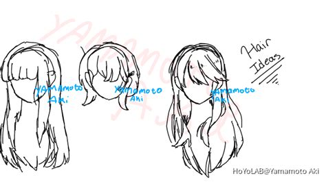 Oc Hair Ideas Hoyolab