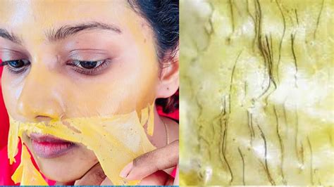 How To Remove Facial Hair 100 Natural Home Remedy Remove Facial Hair