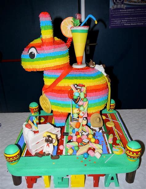 Pinata Cake Decorated Cake By Marja Cakesdecor