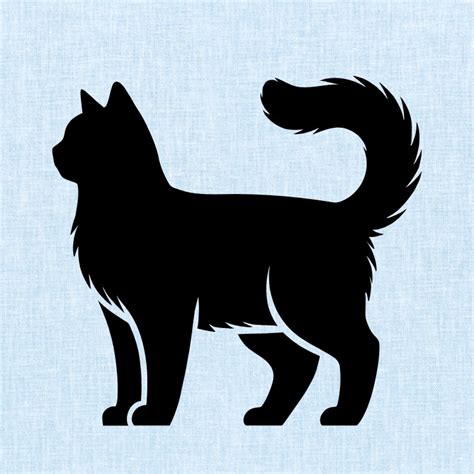 cat silhouette svg