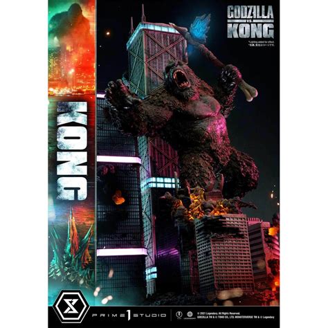 Prime 1 Studio Godzilla Vs Kong Ultimate Diorama Masterline Statue