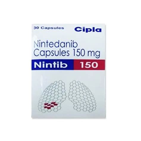 Nintedanib 150mg Soft Gelatin Capsule Nintib 150 At Rs 1900 Bottle