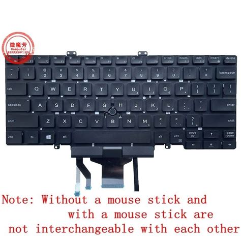 NEW US Laptop Keyboard For DELL LATITUDE 5400 5401 3400 7400 Backlit