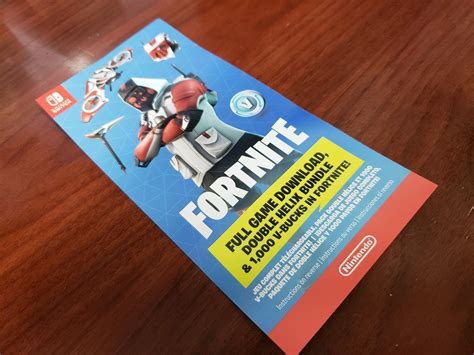 Unredeemed Nintendo Switch Fortnite Skin Code Free Fortnite Nintendo