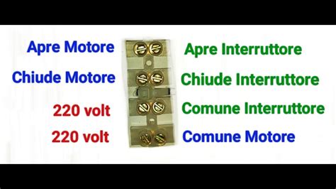 Collegamento Pulsante Apri E Chiudi Tapparella Elettrica Spiegazioni