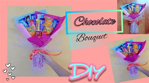 How To Make Chocolate Bouquetdiyeasy Step By Stepsurprise Ideakath Ideal Youtube