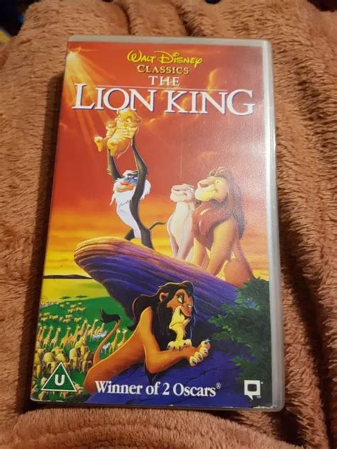 Lion King Special Edition Disney Classics Vhs Exrental Blockbuster