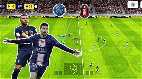 Paris Saint Germain Vs Liverpool R Gameplay ⚽️🎮 Win Of The Match Youtube