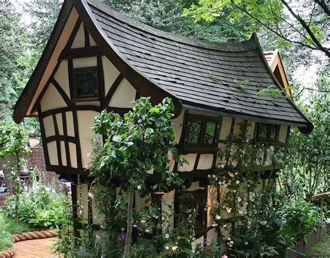 Enchanting Tudor Style Tiny House