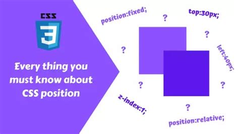Css Positions Everything You Must Know As A Web Developer Web