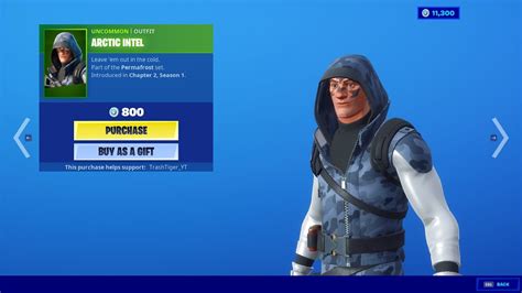 Arctic Intel Skin Fortnite Item Shop 2020 01 19 Youtube