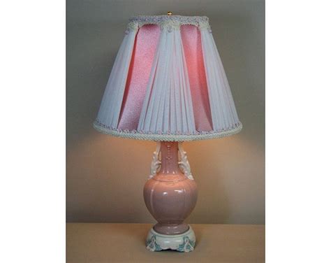 Vintage Floor Lamp With Victorian Lamp Shade Serendipity 0412 Etsy