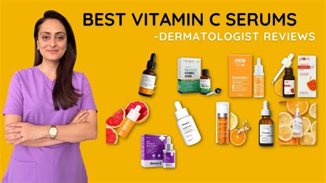 Best Vitamin C Serums Dry Oily Combination Sensitive Skin Review Dermatologist Youtube