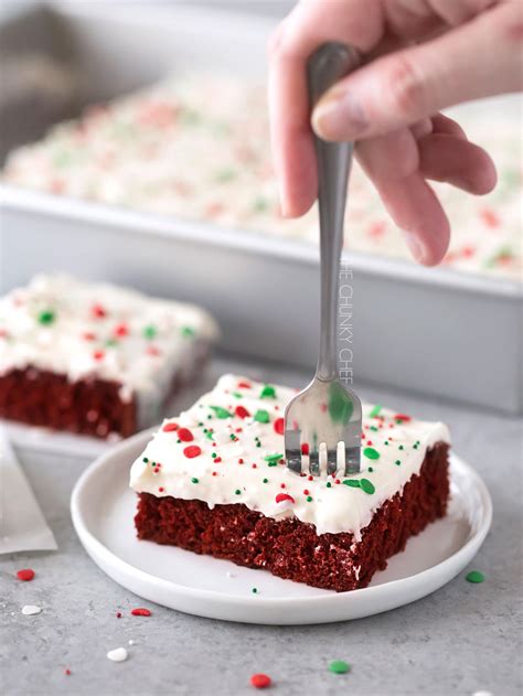 Red Velvet Brownies With Marshmallow Cream Cheese Frosting The Chunky