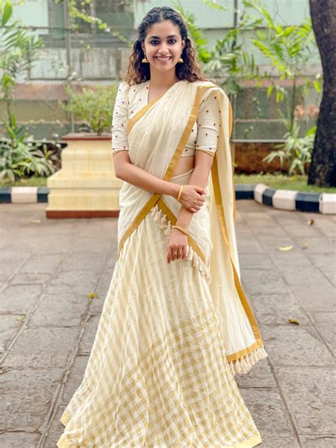 Keerthy Suresh Saree