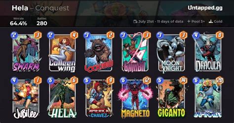 Best Marvel Snap Decks To Win Your Infinite Conquest Dexerto