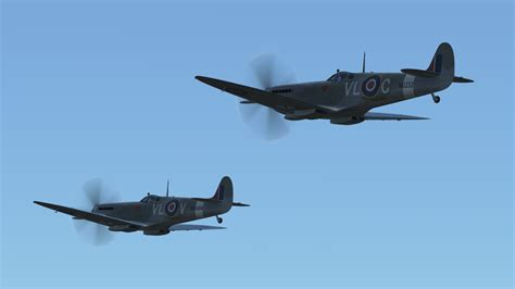 Rnlaf Squadron Raf Spitfire Lf Mk Ix Skinpack