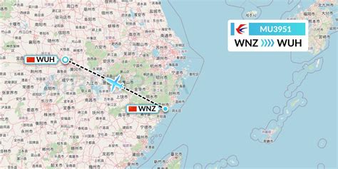 MU3951 Flight Status China Eastern Airlines Wenzhou To Wuhan CES3951