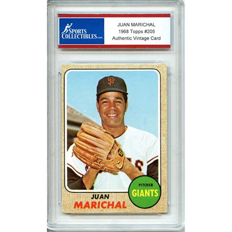 Topps Juan Marichal Pristine Auction