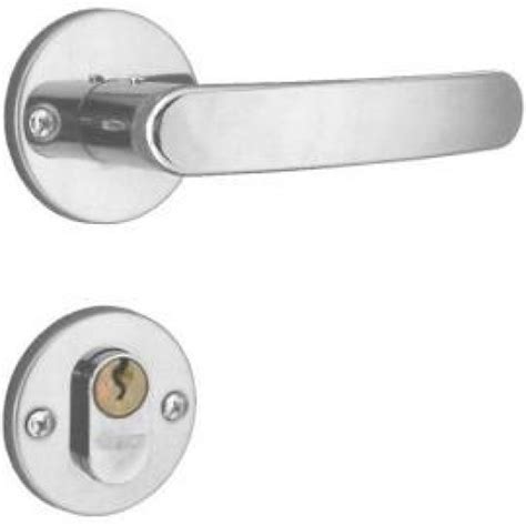 FECHADURA EXTERNA ROSETA INOX 2600 11 ALIANÇA