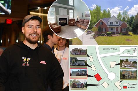 MrBeast lives in modest $318K house, buys out neighborhood for ...