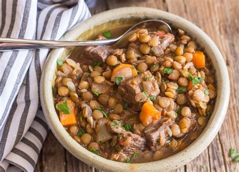 Beef And Lentil Soup Recipe An Italian In My Kitchen