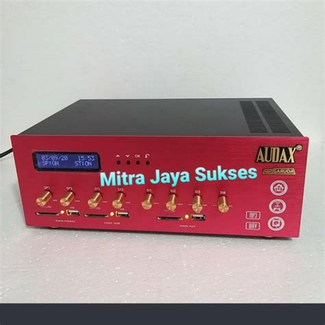 Jual Usili Ampli Walet Audax Axm Garuda 3 Player 8 Channel Shopee