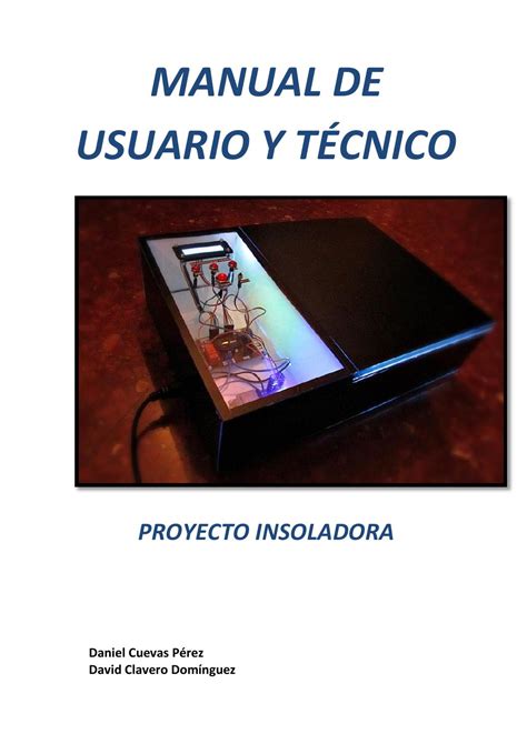 Manual De Usuario Y Técnico By David Clavero Issuu